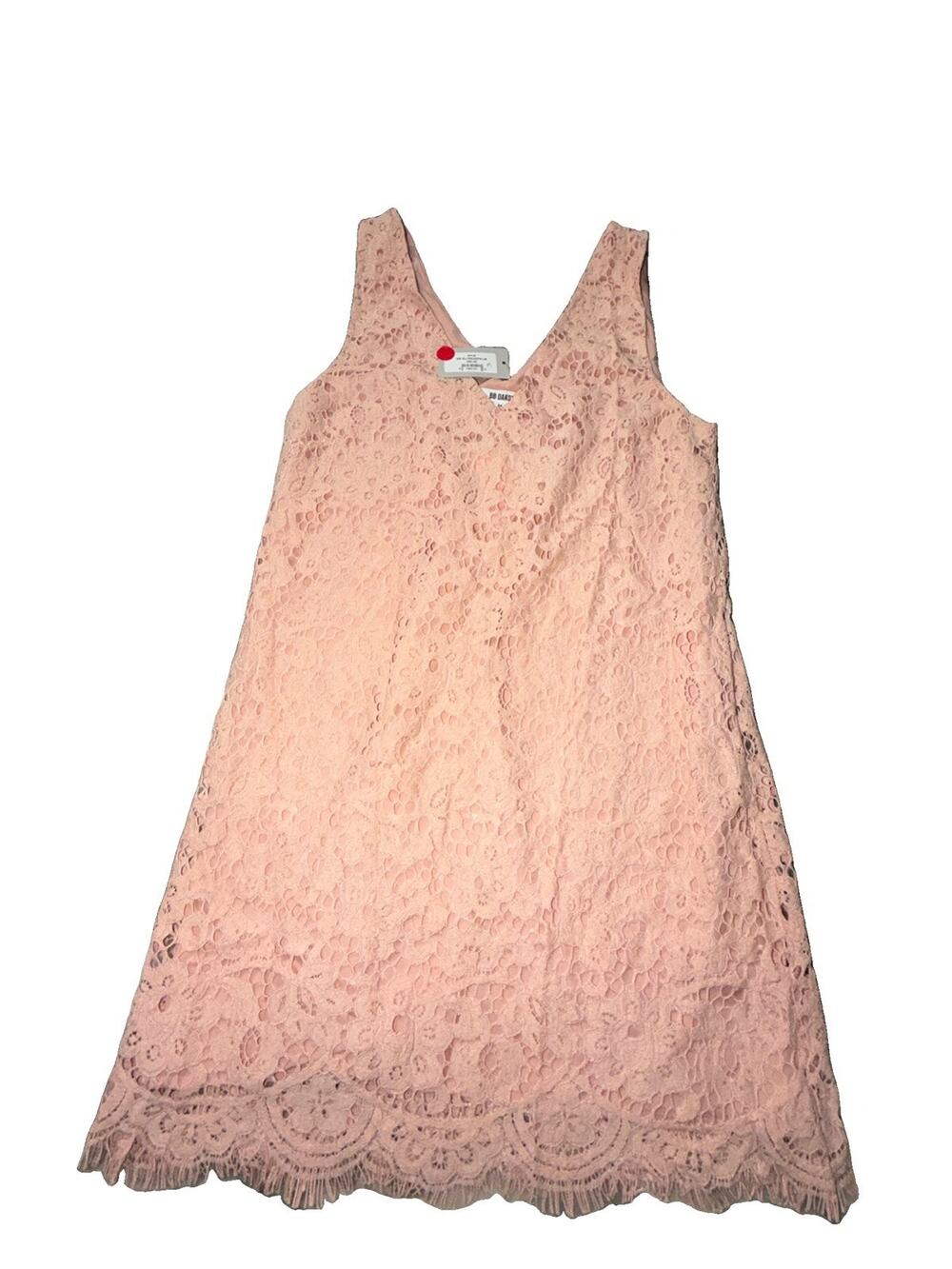 NWT BB DAKOTA PINK LACE ELEGANT DRESS SIZE MED MSRP $92 (AB11) - Picture 1 of 4